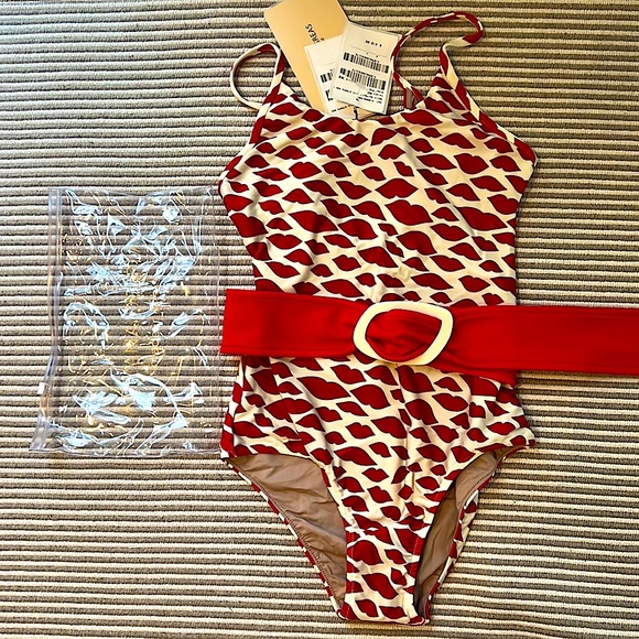Adriana Degreas swimsuit with removable belt - Picture 5 of 6